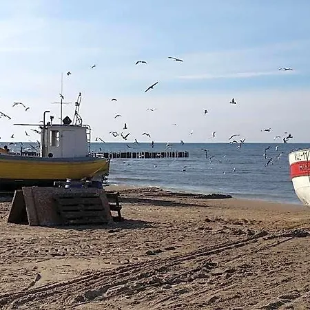 Pomerania Z Podgrzewanym Basenem 30 Metrow Do Morza Üdülőpark